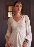 White Sharara Suit In UK