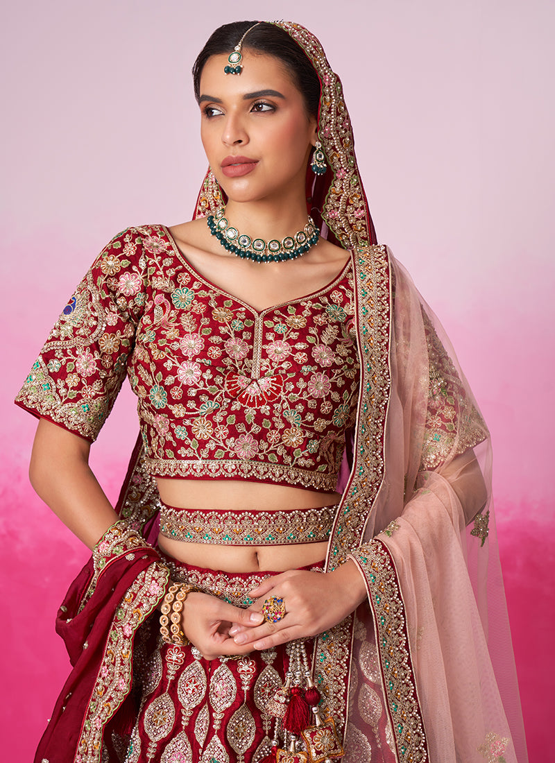 Buy Designer Wedding Lehenga Choli Online