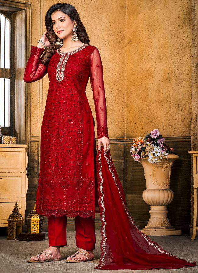 Red Pant Style Suit In USA UK Canada