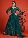 Shop Indian Gown In USA, UK, Canada, Germany, Mauritius, Singapore With Free Shipping Worldwide.