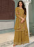 Yellow Traditional Multi Embroidery Sharara Suit