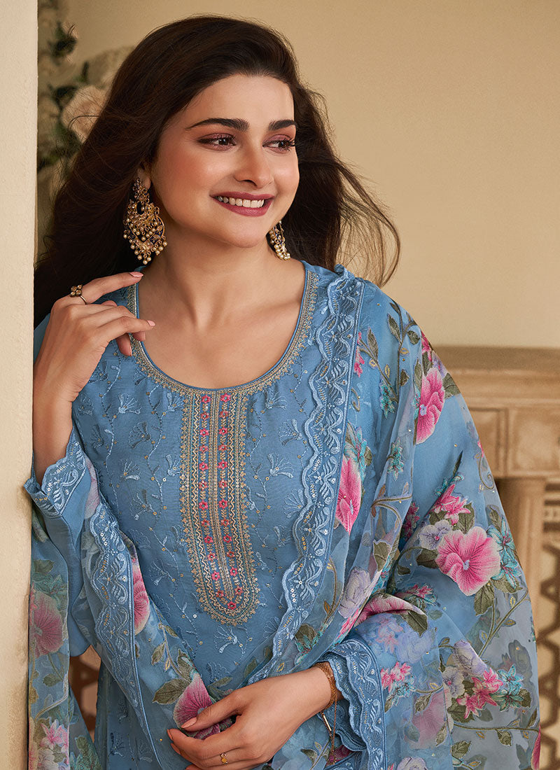 Buy Pant Style Salwar Suit