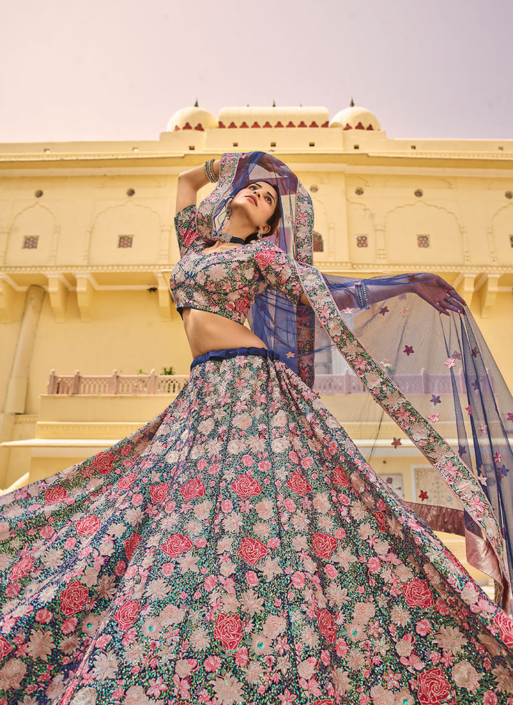 Buy Indian Lehengas In UK, USA, Canada, Germany, Australia, Mauritius, France, Singapore, Austria With Free International Shipping Worldwide.