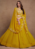 Yellow Wedding Lehenga In USA California