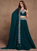 Turquoise Wedding Lehenga In USA California