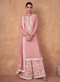 Pink Golden Gharara Style Suit In USA Australia