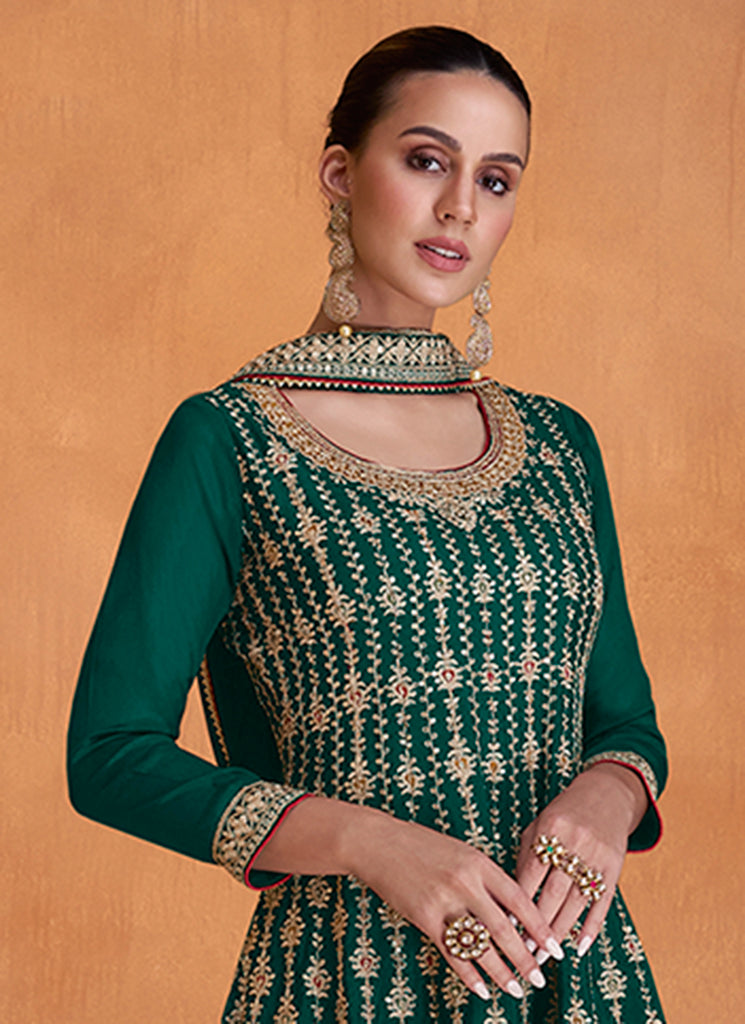 Buy Gharara Style Suit