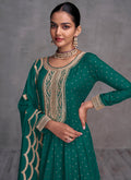 Buy Diwali Anarkali Palazzo Suit