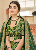 Green Embroidery Wedding Lehenga Choli In USA UK