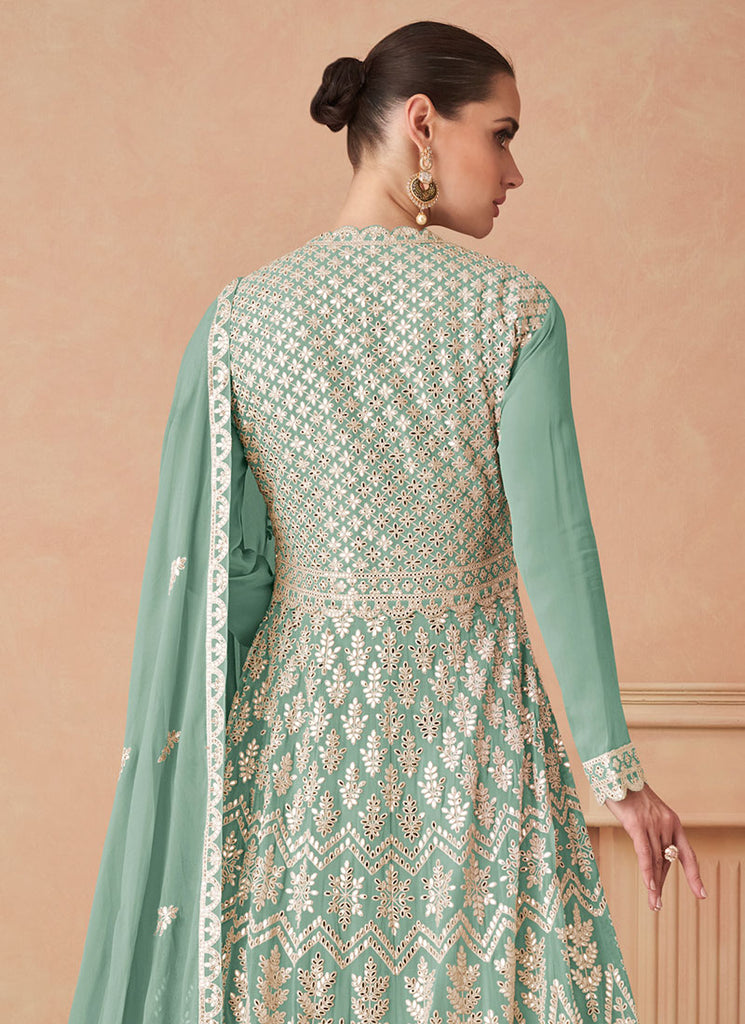 Buy Anarkali Lehenga Suit In USA UK Canada