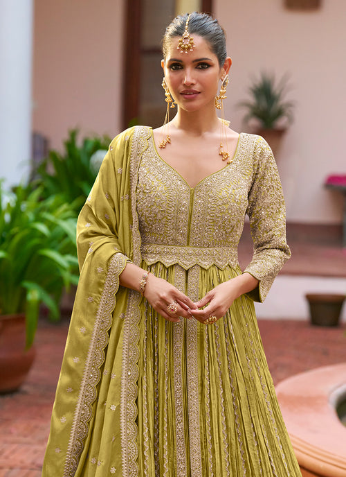 Buy Anarkali Lehenga In USA