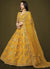 Yellow Sequence Embroidery Festive Lehenga Choli In USA