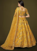 Yellow Sequence Embroidery Festive Lehenga Choli In USA