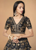 Black Festive Lehenga Choli In USA