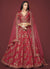 Red Sequence Embroidery Festive Lehenga Choli