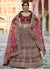 Bright Red Zari And Zarkan Embroidered Lehenga Choli And Dupatta