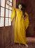 Yellow Traditional Embroidery Anarkali Gown