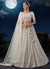 Ivory White Multi Embroidery Designer Wedding Lehenga Choli