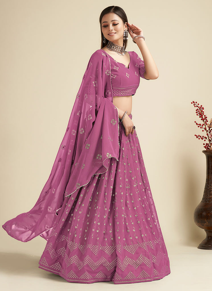 Buy Partywear Lehengas In Milan