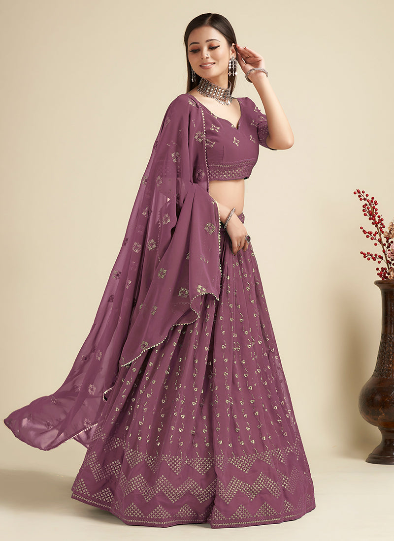 Buy Partywear Lehengas In Milan