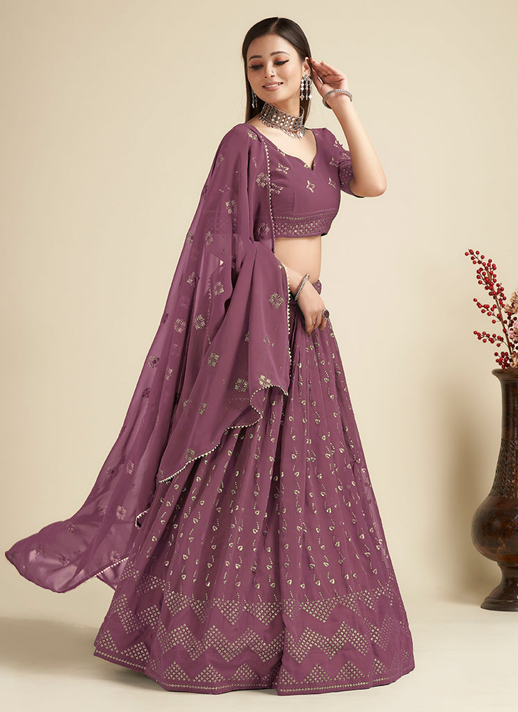 Buy Partywear Lehengas In Milan