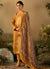 Yellow Banarasi Salwar Kameez Suit