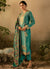 Turquoise Banarasi Salwar Kameez Suit
