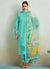 Sea Green Floral Embroidery Pakistani Salwar Kameez Suit