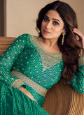 Dark Green Anarkali Gown In Uk Canada