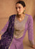 Purple Embroidery Silk Salwar Kameez In USA UK Canada