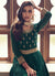 Dark Green Anarkali Suit In USA