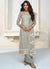 Grey Sequence Embroidery Traditional Salwar Kameez