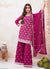 Hot Pink Embroidery Traditional Sharara Suit