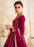 Buy Anarkali Dhoti Pant Suit In USA UK Canada