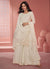 Off White Multi Embroidery Sharara Suit