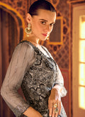 Silver Anarkali Suit

