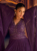 Indian outfit In UK Purple Wedding Dress