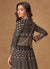 Black Designer Anarkali Lehenga