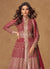 Maroon Wedding Wear Anarkali Lehenga