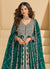Buy Green Anarkali Lehenga In UK