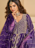 Violet Bollywood Lehenga Suit Online