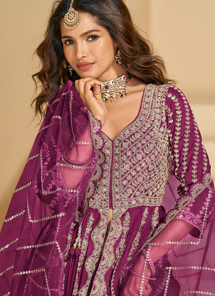 Buy Latest Lehenga Style Suit Designs Online