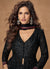 Buy Black Bollywood Anarkali Lehenga Suit In USA