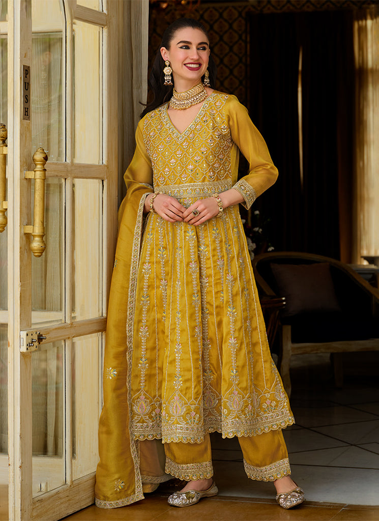Shop Yellow Bollywood Dress