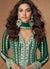 Buy Green Anarkali Pant Suit In USA