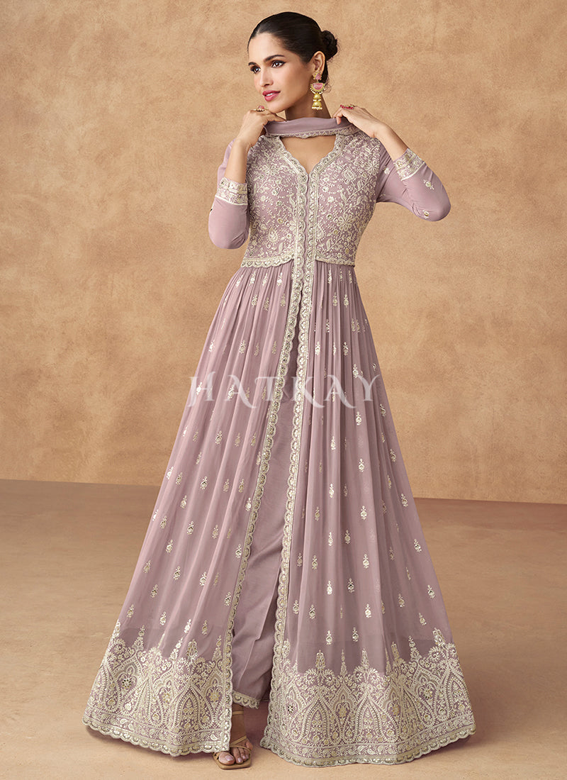 Buy Slit Style Anarkali Suit In USA