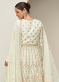 Buy Ivory White Anarkali Suit Online