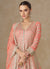 Buy Peach Bollywood Anarkali Suit 