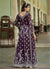 Buy Wine Anarkali Suit Online