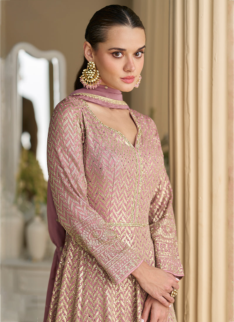 Shop Pink Bollywood Suit Online